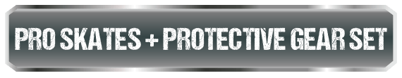 Pro Skates + Protective Gear Set